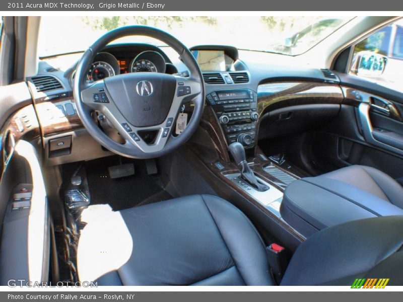 Grigio Metallic / Ebony 2011 Acura MDX Technology