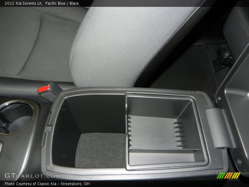 Pacific Blue / Black 2012 Kia Sorento LX