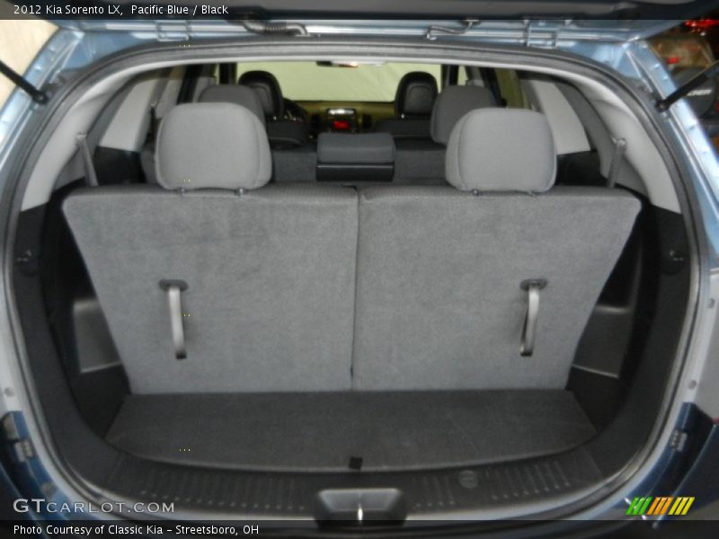 Pacific Blue / Black 2012 Kia Sorento LX