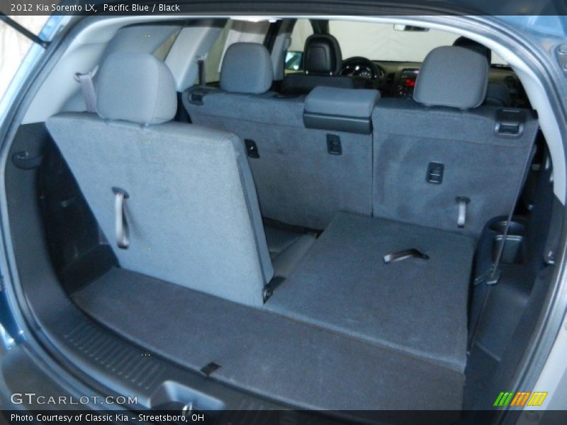 Pacific Blue / Black 2012 Kia Sorento LX