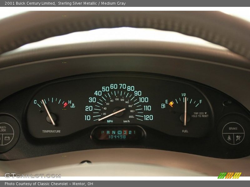  2001 Century Limited Limited Gauges