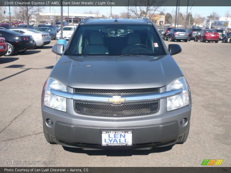 Dark Silver Metallic / Light Gray 2006 Chevrolet Equinox LT AWD