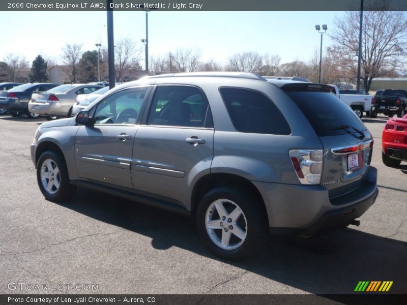 Dark Silver Metallic / Light Gray 2006 Chevrolet Equinox LT AWD