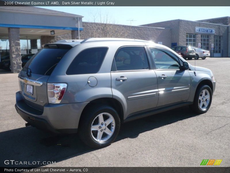 Dark Silver Metallic / Light Gray 2006 Chevrolet Equinox LT AWD