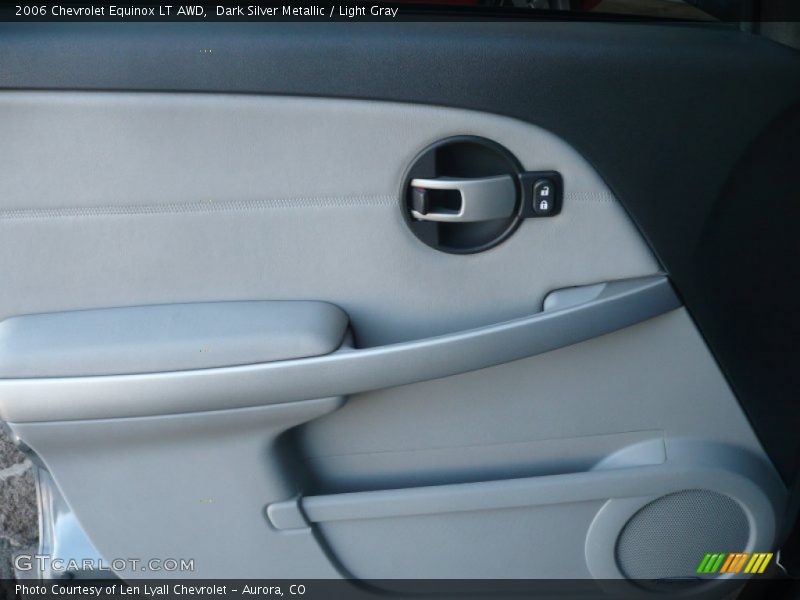 Dark Silver Metallic / Light Gray 2006 Chevrolet Equinox LT AWD