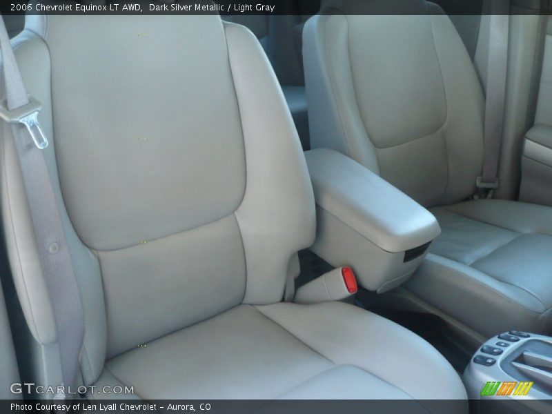 Dark Silver Metallic / Light Gray 2006 Chevrolet Equinox LT AWD