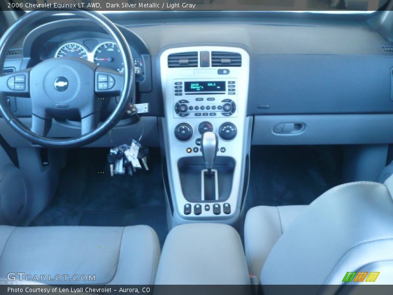 Dark Silver Metallic / Light Gray 2006 Chevrolet Equinox LT AWD