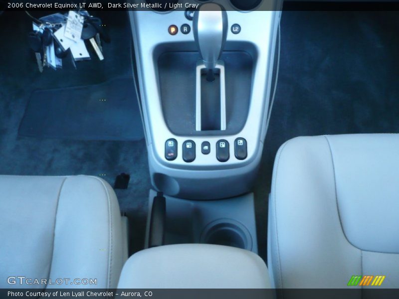 Dark Silver Metallic / Light Gray 2006 Chevrolet Equinox LT AWD