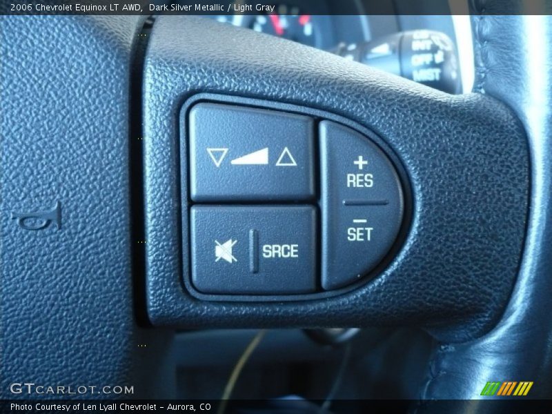 Dark Silver Metallic / Light Gray 2006 Chevrolet Equinox LT AWD
