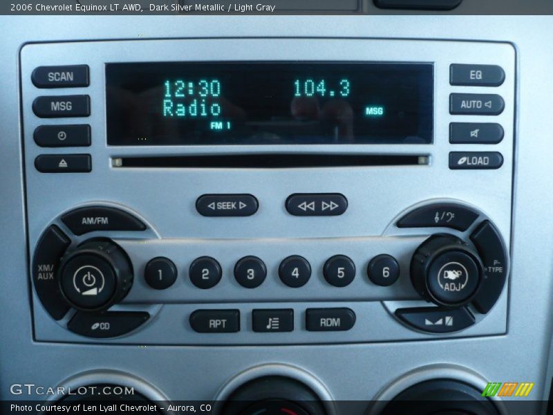 Dark Silver Metallic / Light Gray 2006 Chevrolet Equinox LT AWD