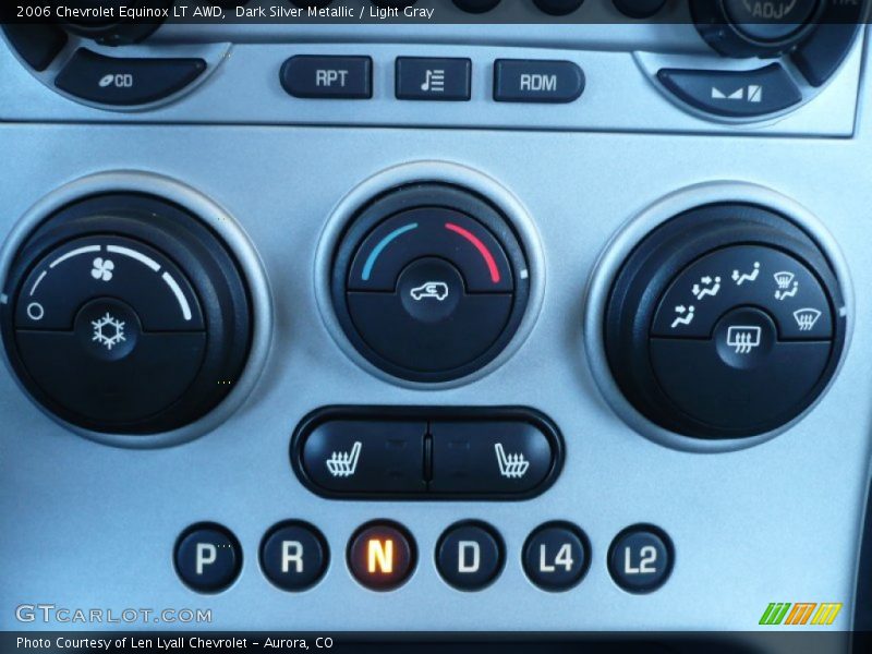 Dark Silver Metallic / Light Gray 2006 Chevrolet Equinox LT AWD