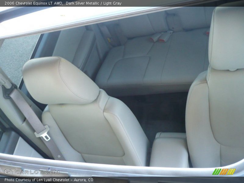Dark Silver Metallic / Light Gray 2006 Chevrolet Equinox LT AWD