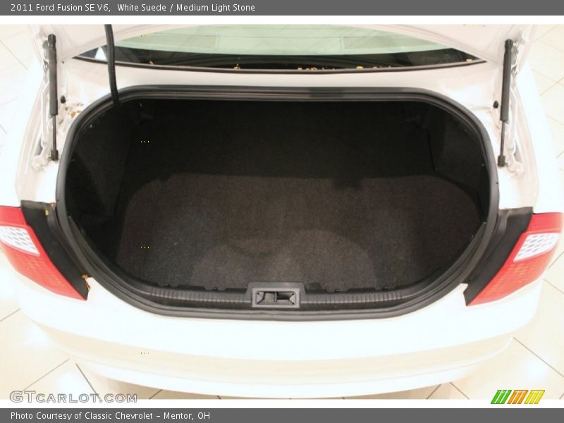White Suede / Medium Light Stone 2011 Ford Fusion SE V6