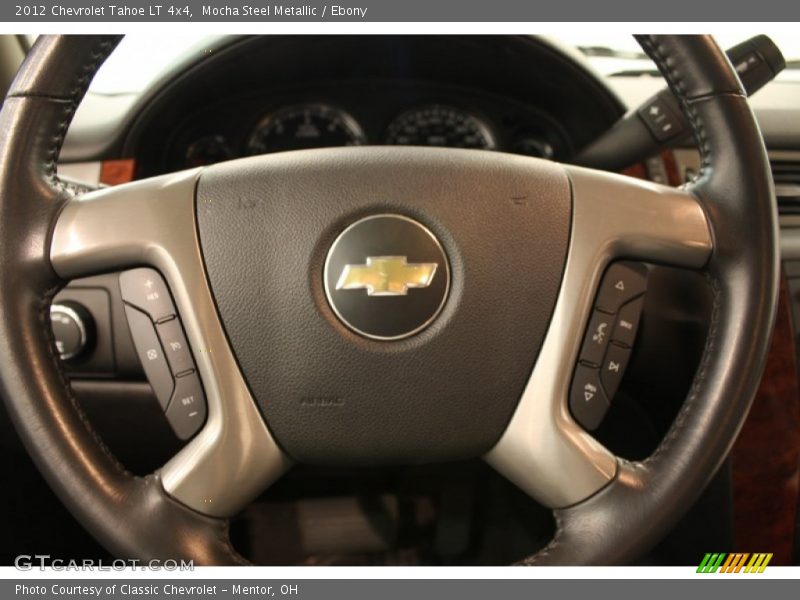 Mocha Steel Metallic / Ebony 2012 Chevrolet Tahoe LT 4x4