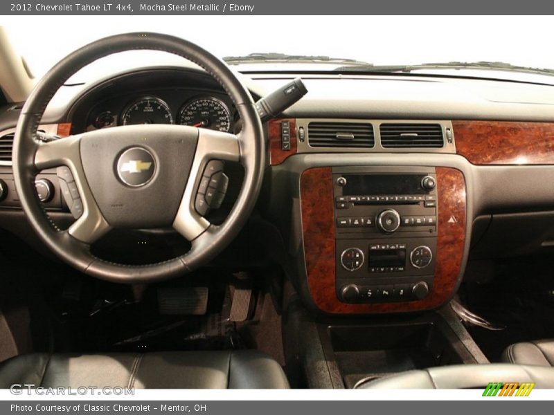 Mocha Steel Metallic / Ebony 2012 Chevrolet Tahoe LT 4x4