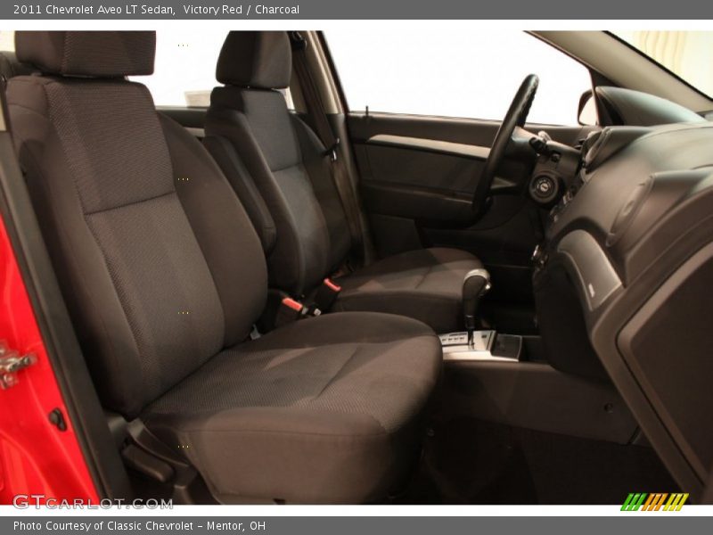 Victory Red / Charcoal 2011 Chevrolet Aveo LT Sedan