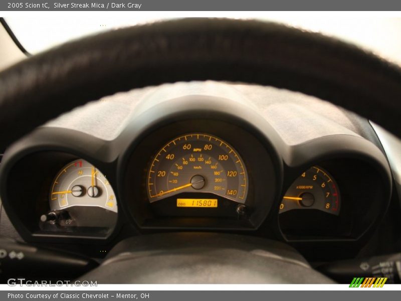 Silver Streak Mica / Dark Gray 2005 Scion tC