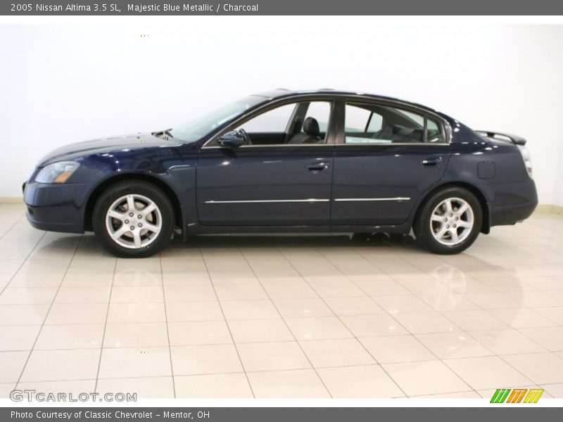 Majestic Blue Metallic / Charcoal 2005 Nissan Altima 3.5 SL