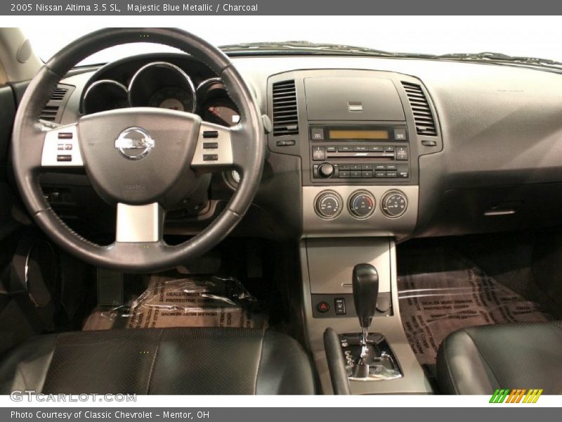 Majestic Blue Metallic / Charcoal 2005 Nissan Altima 3.5 SL