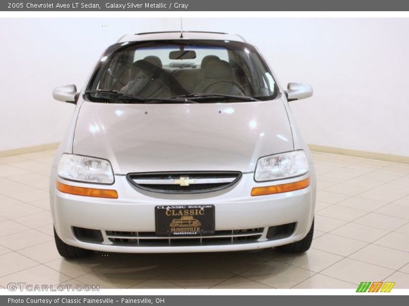 Galaxy Silver Metallic / Gray 2005 Chevrolet Aveo LT Sedan