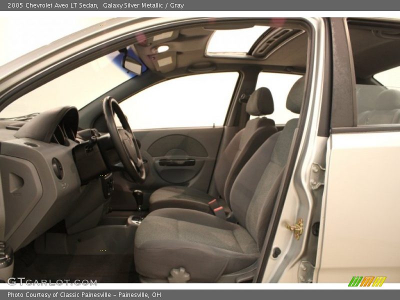 Front Seat of 2005 Aveo LT Sedan