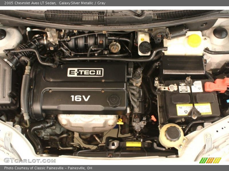  2005 Aveo LT Sedan Engine - 1.6L DOHC 16V 4 Cylinder