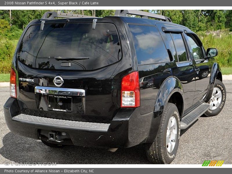 Super Black / Cafe Latte 2008 Nissan Pathfinder S 4x4