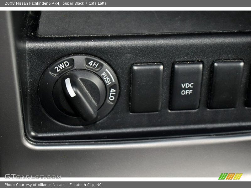 Super Black / Cafe Latte 2008 Nissan Pathfinder S 4x4