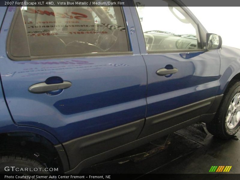 Vista Blue Metallic / Medium/Dark Flint 2007 Ford Escape XLT 4WD