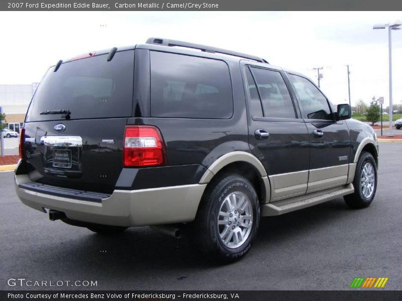 Carbon Metallic / Camel/Grey Stone 2007 Ford Expedition Eddie Bauer