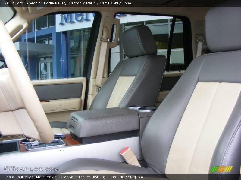 Carbon Metallic / Camel/Grey Stone 2007 Ford Expedition Eddie Bauer