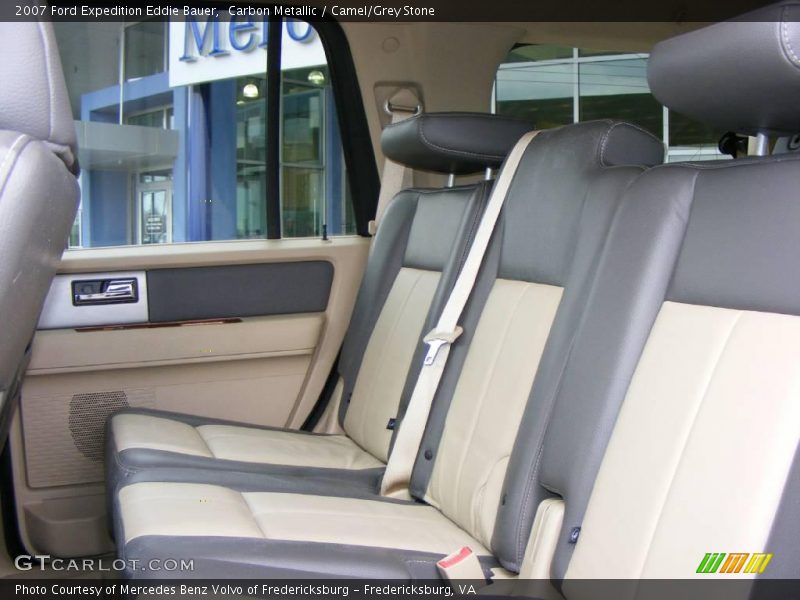 Carbon Metallic / Camel/Grey Stone 2007 Ford Expedition Eddie Bauer