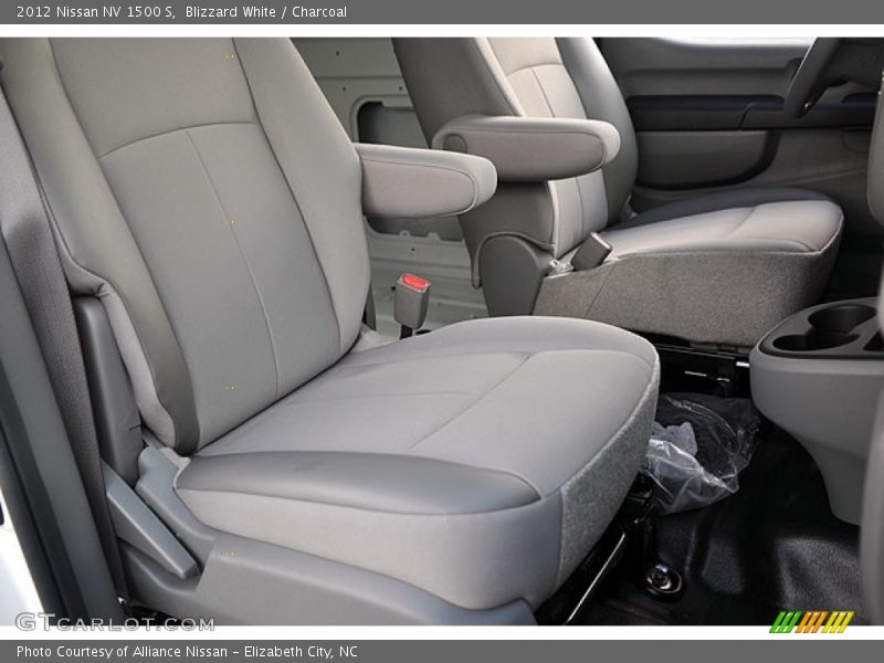 Blizzard White / Charcoal 2012 Nissan NV 1500 S