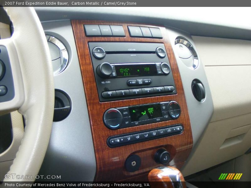 Carbon Metallic / Camel/Grey Stone 2007 Ford Expedition Eddie Bauer