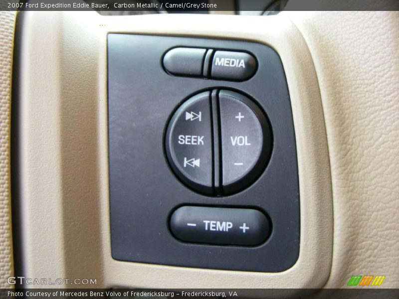 Carbon Metallic / Camel/Grey Stone 2007 Ford Expedition Eddie Bauer