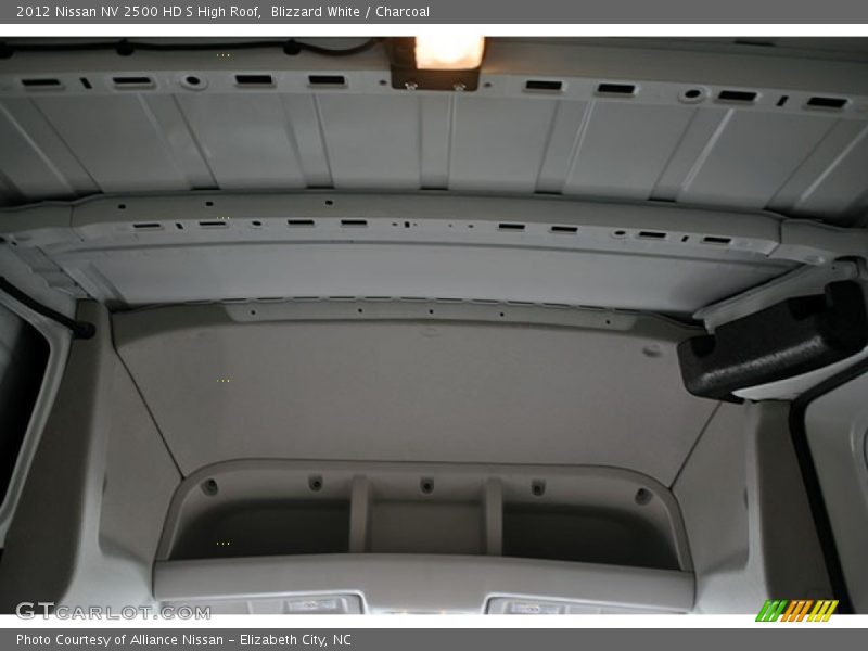 Blizzard White / Charcoal 2012 Nissan NV 2500 HD S High Roof