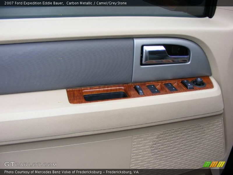 Carbon Metallic / Camel/Grey Stone 2007 Ford Expedition Eddie Bauer