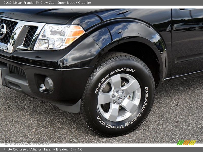 Super Black / Graphite 2012 Nissan Frontier SV Crew Cab