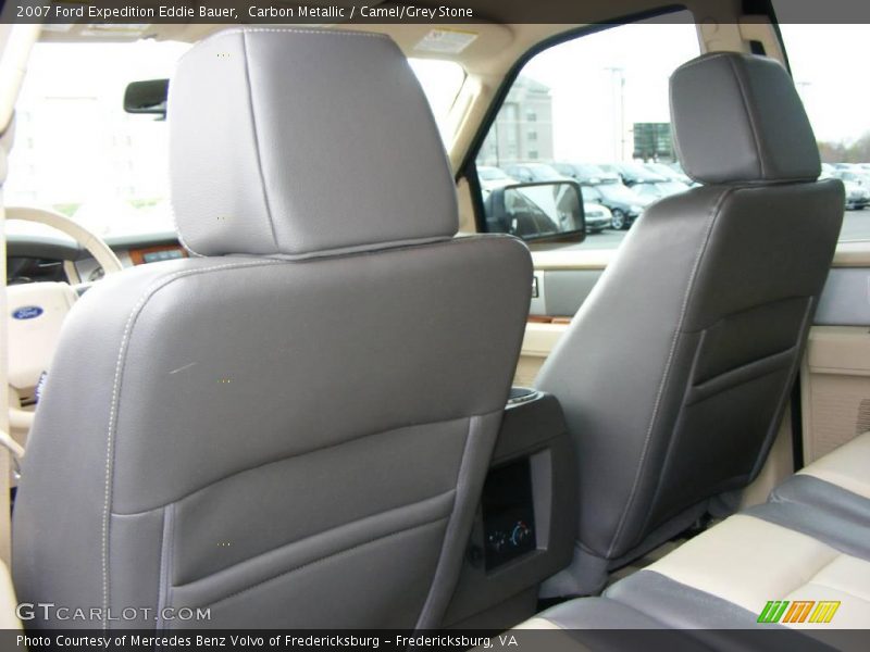 Carbon Metallic / Camel/Grey Stone 2007 Ford Expedition Eddie Bauer