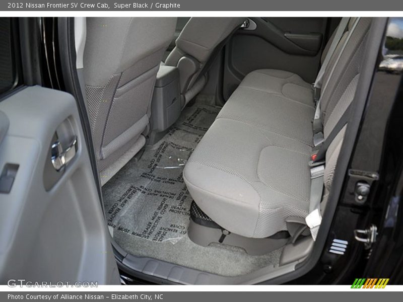 Super Black / Graphite 2012 Nissan Frontier SV Crew Cab