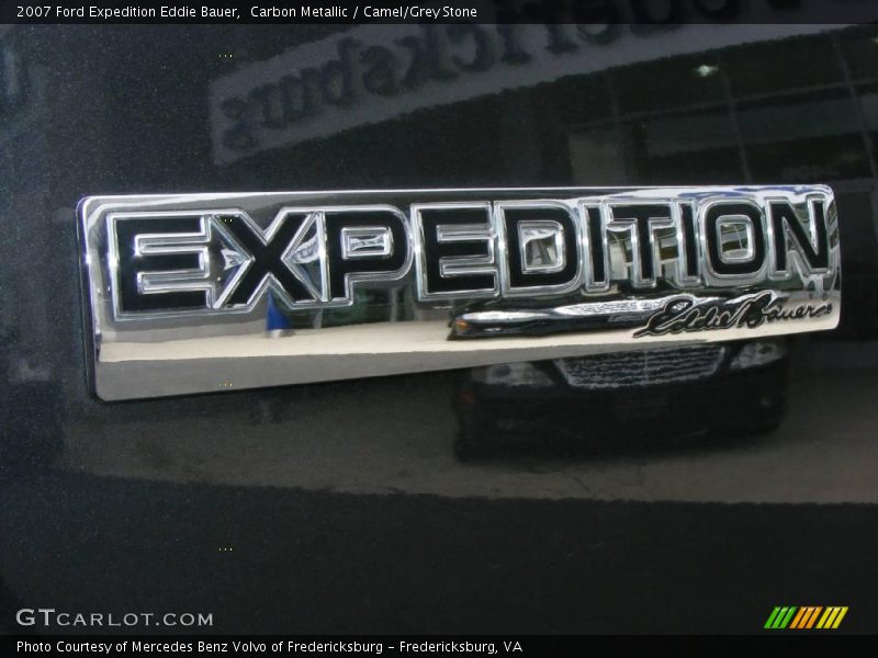 Carbon Metallic / Camel/Grey Stone 2007 Ford Expedition Eddie Bauer