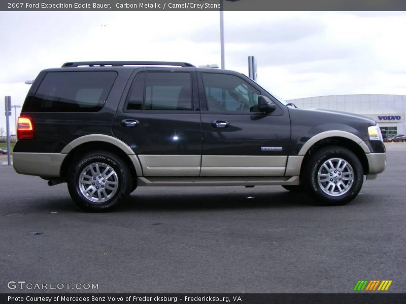 Carbon Metallic / Camel/Grey Stone 2007 Ford Expedition Eddie Bauer