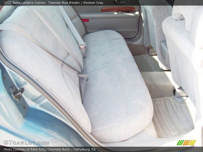 Titanium Blue Metallic / Medium Gray 2002 Buick LeSabre Custom