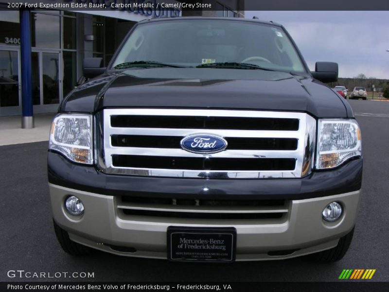 Carbon Metallic / Camel/Grey Stone 2007 Ford Expedition Eddie Bauer
