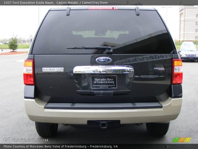 Carbon Metallic / Camel/Grey Stone 2007 Ford Expedition Eddie Bauer