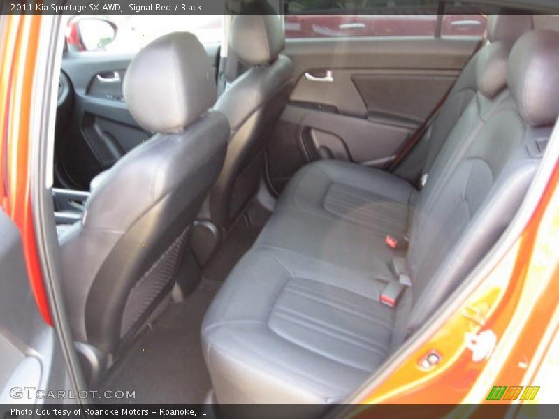 Signal Red / Black 2011 Kia Sportage SX AWD