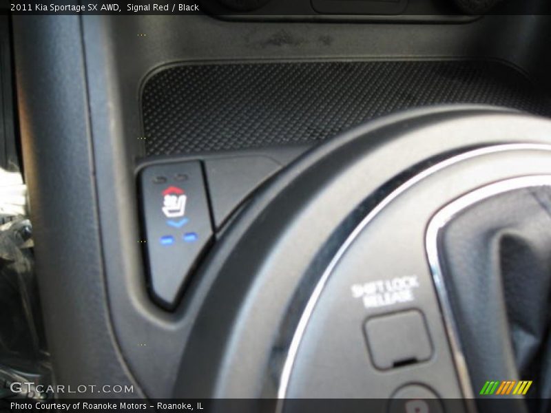 Signal Red / Black 2011 Kia Sportage SX AWD