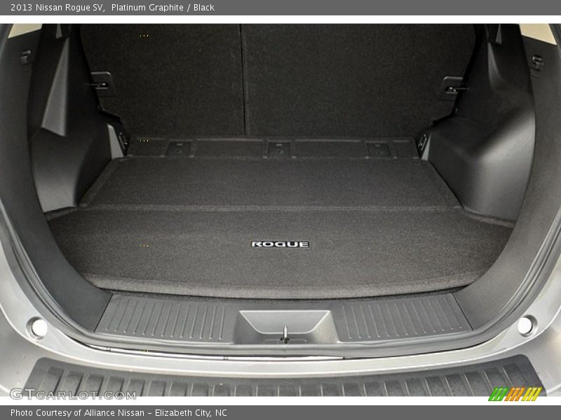  2013 Rogue SV Trunk