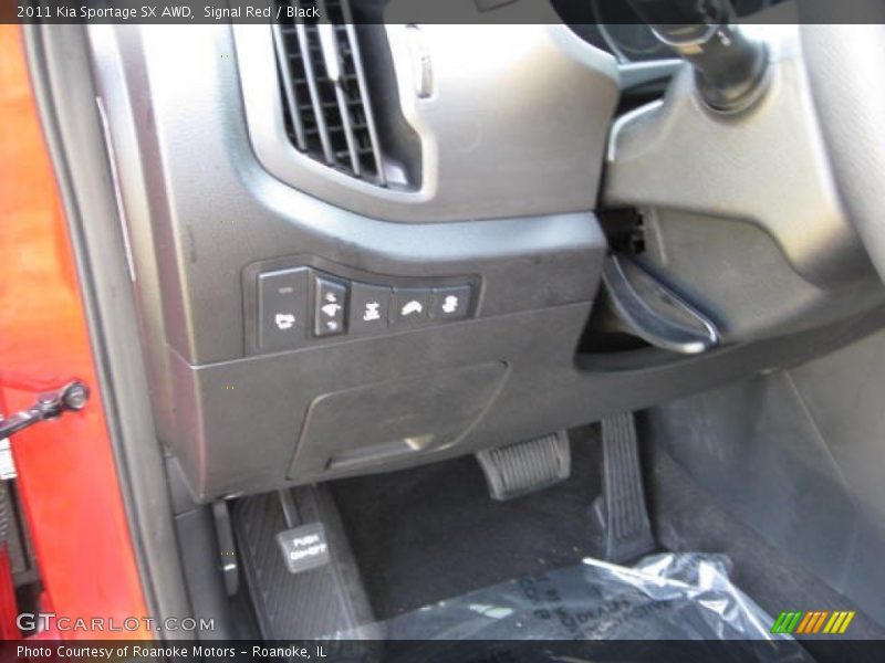 Signal Red / Black 2011 Kia Sportage SX AWD