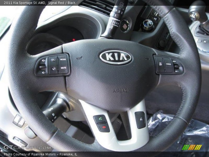  2011 Sportage SX AWD Steering Wheel